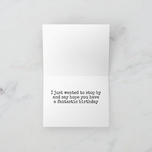 **VERJAARDAGSWENSEN** VAN SCHATTIGEE HIPPO KAART (Binnen)