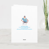 Verjaardagswensen verzenden, gewoon Ducky Birthday Kaart (Achterkant)