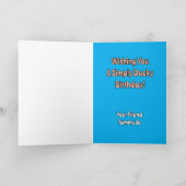Verjaardagswensen verzenden, gewoon Ducky Birthday Kaart (Binnen)