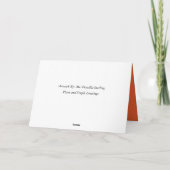 Verjaardagswensen voor een dochter, in het wit. kaart (Achterkant)