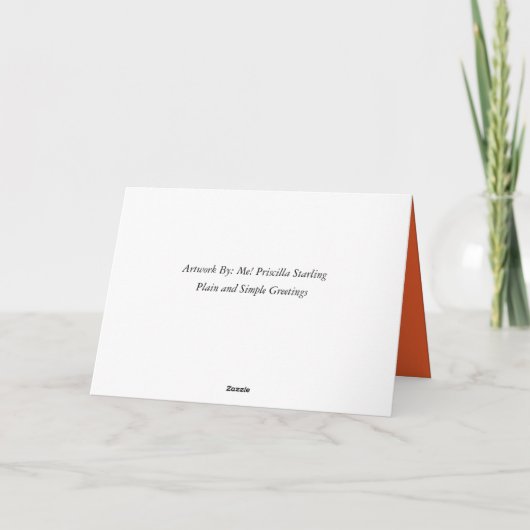 Verjaardagswensen voor een dochter, in het wit. kaart (Achterkant)