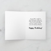 Verjaardagswensen voor een speciaal iemand kaart (Binnen)