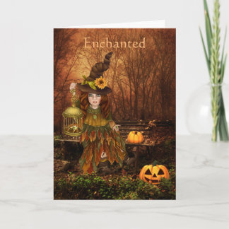 Verjaardagswensen voor Halloween Kaart