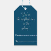 Verjaardagswensen voor je beste vriend cadeaulabel (Achterkant)