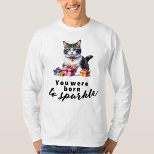 Verjaardagswensen voor kattenliefhebbers t-shirt