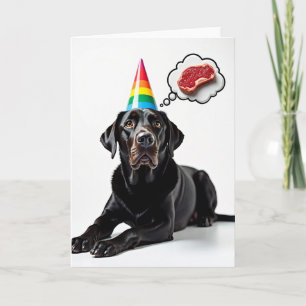 Verjaardagswenskaart voor honden kaart