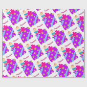 Verjaardagswrap Papier FUN (Vlak)