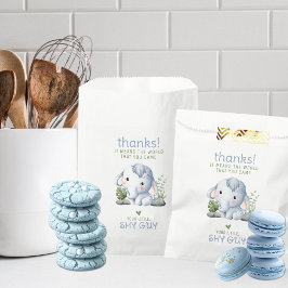 Verjaardagszakje met bedankje voor Verlegen Man Bedankzakje