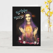 Verjaardagszegeningen en een mooie aandenken kaart (Gele Bloem)