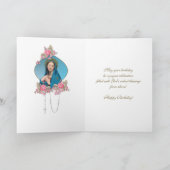 Verjaardagszegeningen Viering Maagd Maria Kaart (Binnen)