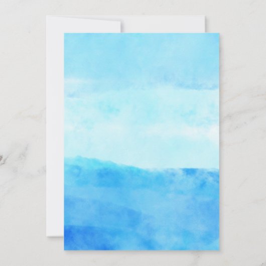 Verjaardagszwembadfeest Pink Uitnodiging (Achterkant)