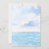 Verjaardagszwembadfeest Uitnodiging Puppy Splash (Achterkant)