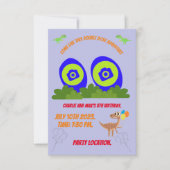 Verjaardaguitnodiging voor tweelingbroers. kaart (Voorkant)