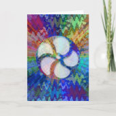 Verjaardagwensen- mooi van binnen Print tekst Schr Kaart (Voorkant)