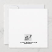 Verjaardenkaart met kat voor COVID19-vergrendeling Kaart (Achterkant)