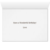 Verjaardkat, gebak en ballonnen op pastelkleurenka (Binenzijde Horizontaal (Onderkant))