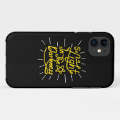 Verjaargeschenk licht in duisternis Case-Mate iPhone case (Achterkant (horizontaal))