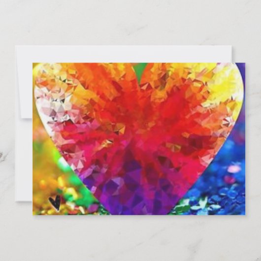 Verjaarkaart. (Achterkant)