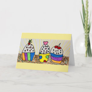 Verjaarkaart (blanco binnenin) kaart