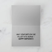 Verjaarkaart met geelkopkardinaal kaart (Binnen)