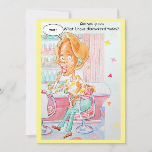 Verjaarkaart voor een vriend. bedankkaart