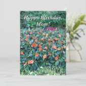 Verjaarkaart voor mam! (Staand voorkant)