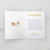 Verjaarkaart voor regenboogzeemeermin kaart (Binnen)