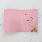 Verjaarskaarten voor kinderen feestdagen kaart (Binnen)