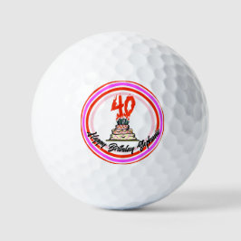 Verjaarskook in brand met 40 kaarsen golfballen