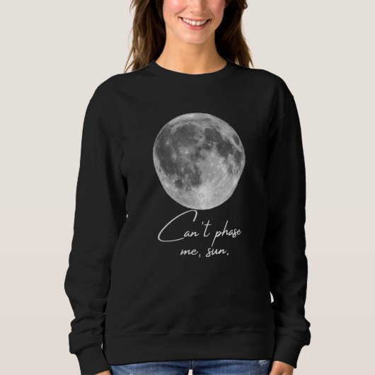 Verkanting Fase I Sun Moon Phases Joke Trui (Voorkant)