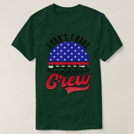 Verkanting I heeft de Rij van de Bemanner van de B T-shirt (Design voorkant)