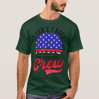 Verkanting I heeft de Rij van de Bemanner van de B T-shirt