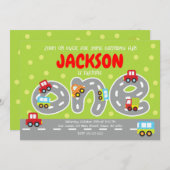 Verkeer eerste uitnodiging (Voorkant / Achterkant)