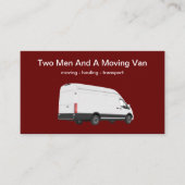 Verkeer en vervoer visitekaartje (Voorkant)