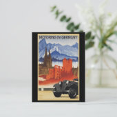 Verkeer in Duitsland Briefkaart (Staand voorkant)