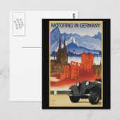 Verkeer in Duitsland Briefkaart (Voorkant / Achterkant)