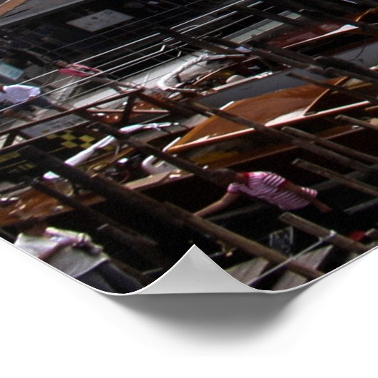 Verkeer in Venetië Poster (Hoek)