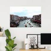 Verkeer in Venetië Poster (Thuiskantoor)