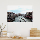 Verkeer in Venetië Poster (Keuken)