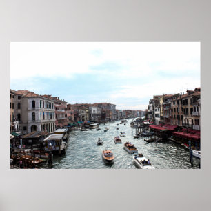 Verkeer in Venetië Poster