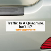 Verkeer is een Quagmire-bumpersticker Bumpersticker (Op auto)