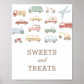 Verkeer op zaterdag poster (Voorkant)