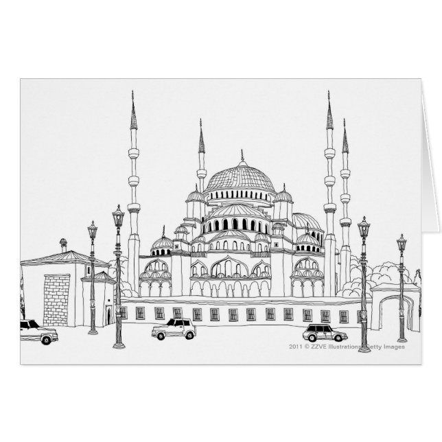 Verkeer per moskee (Voorkant Horizontaal)