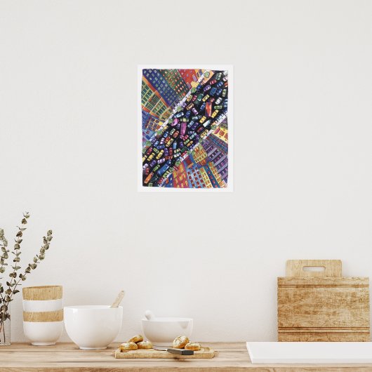 Verkeer Poster (Keuken)