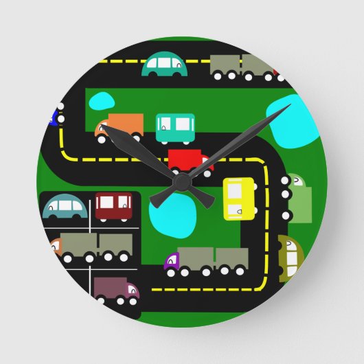 Verkeer ronde klok (Voorkant)