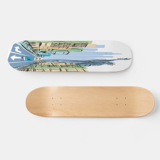 Verkeer Skateboard (Horizontaal)
