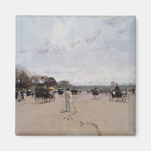 Verkeer van de Champs Elysées Magneet (Voorkant)