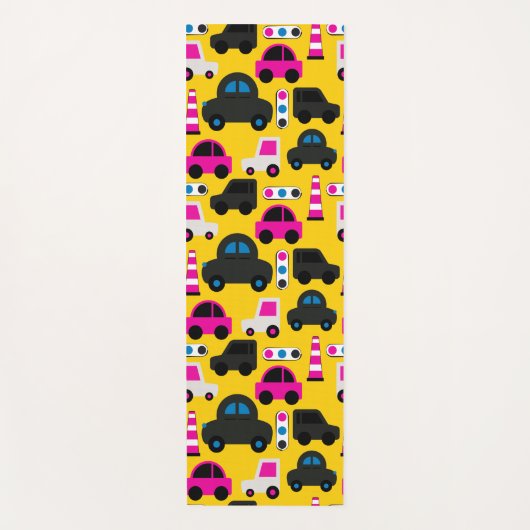 verkeer van kinder auto yogamat (Voorkant)