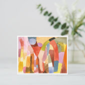 Verkeer van Vaulted Chambers, Paul Klee Briefkaart (Staand voorkant)