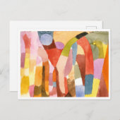 Verkeer van Vaulted Chambers, Paul Klee Briefkaart (Voorkant / Achterkant)